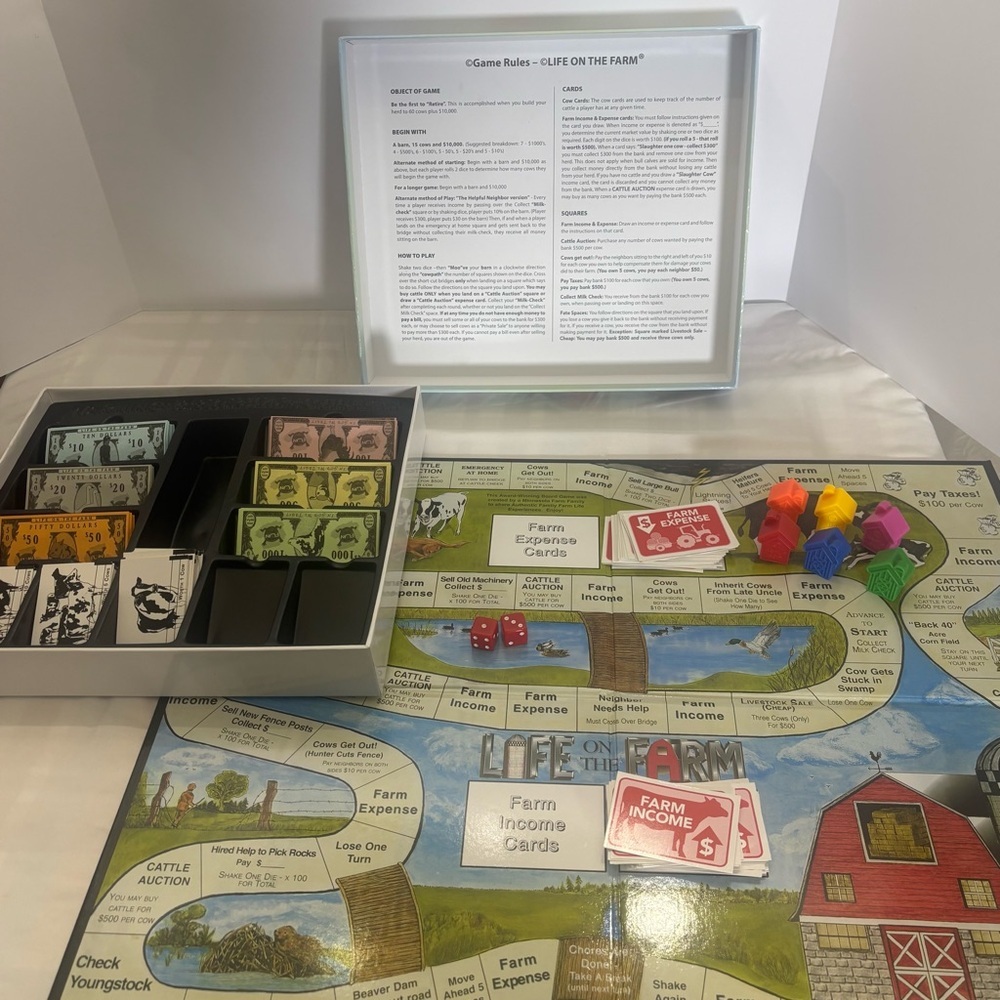 Life on the Farm Board Game